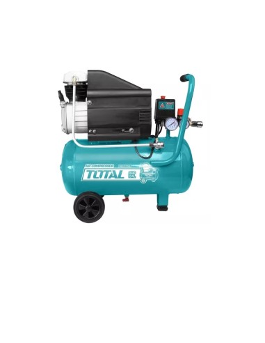 Compresor De Aire 24lts / 2 Hp / Total Tc120246 Color Turquesa